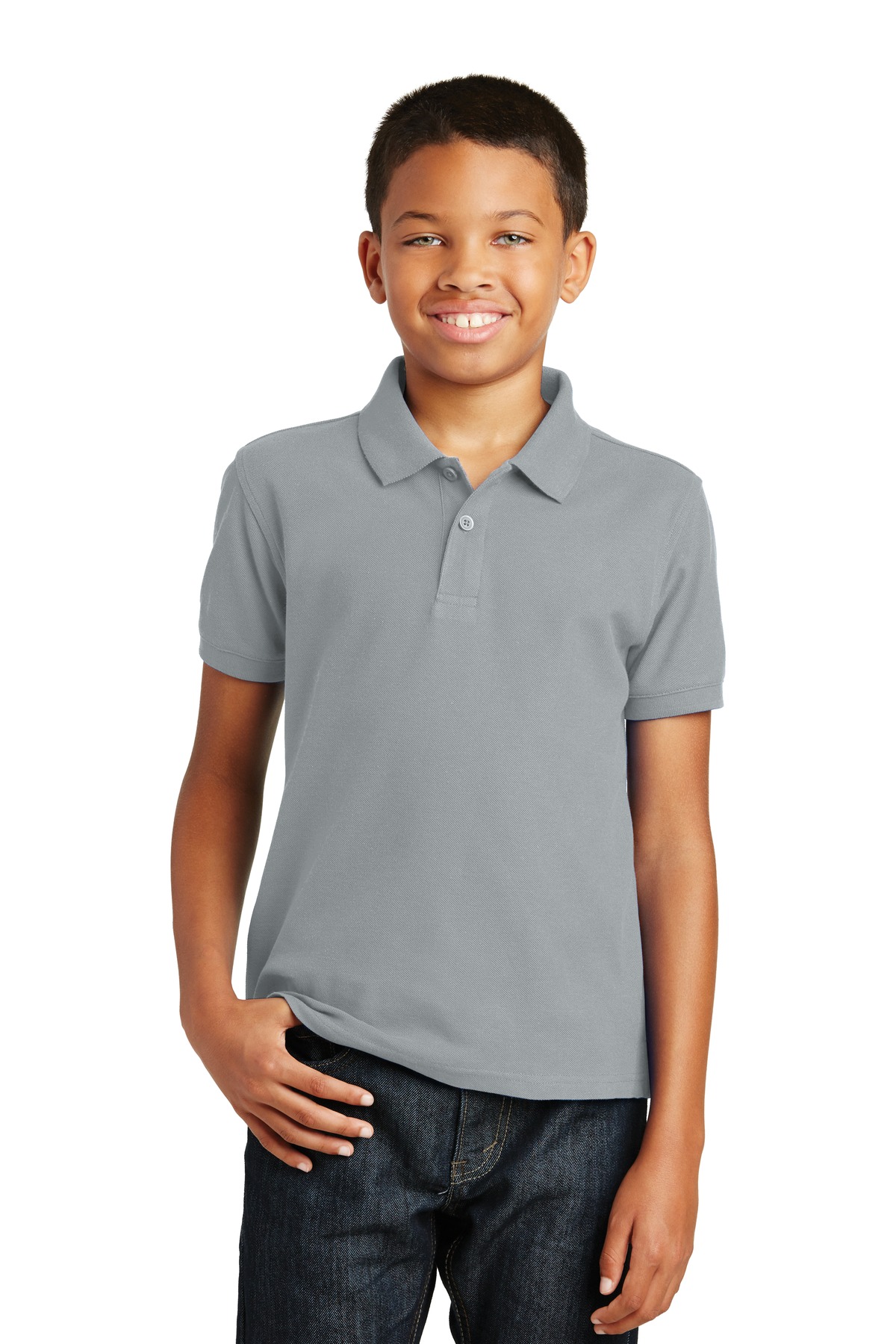 Unisex  Youth Polos Knits  Y100  Leslie Top Chicks with Glasses