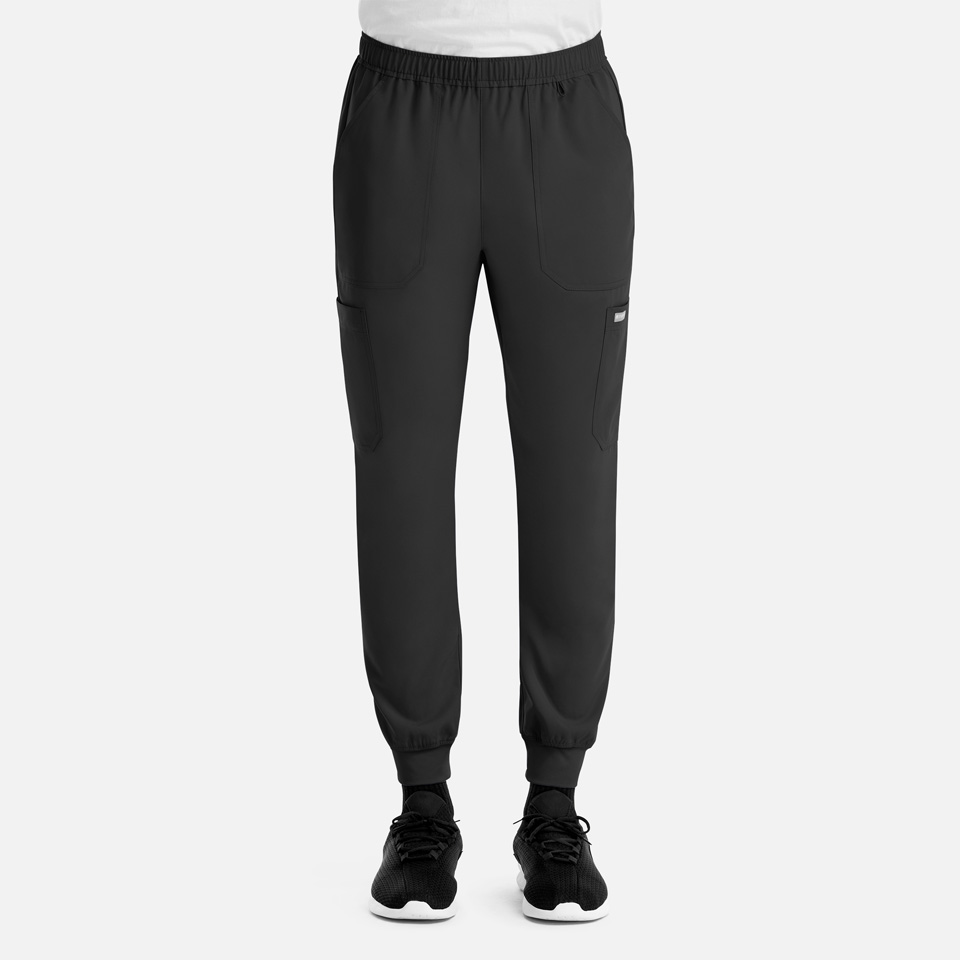 Men  Pant  5892S  Mens Full Elastic Jogger Garment Type Short